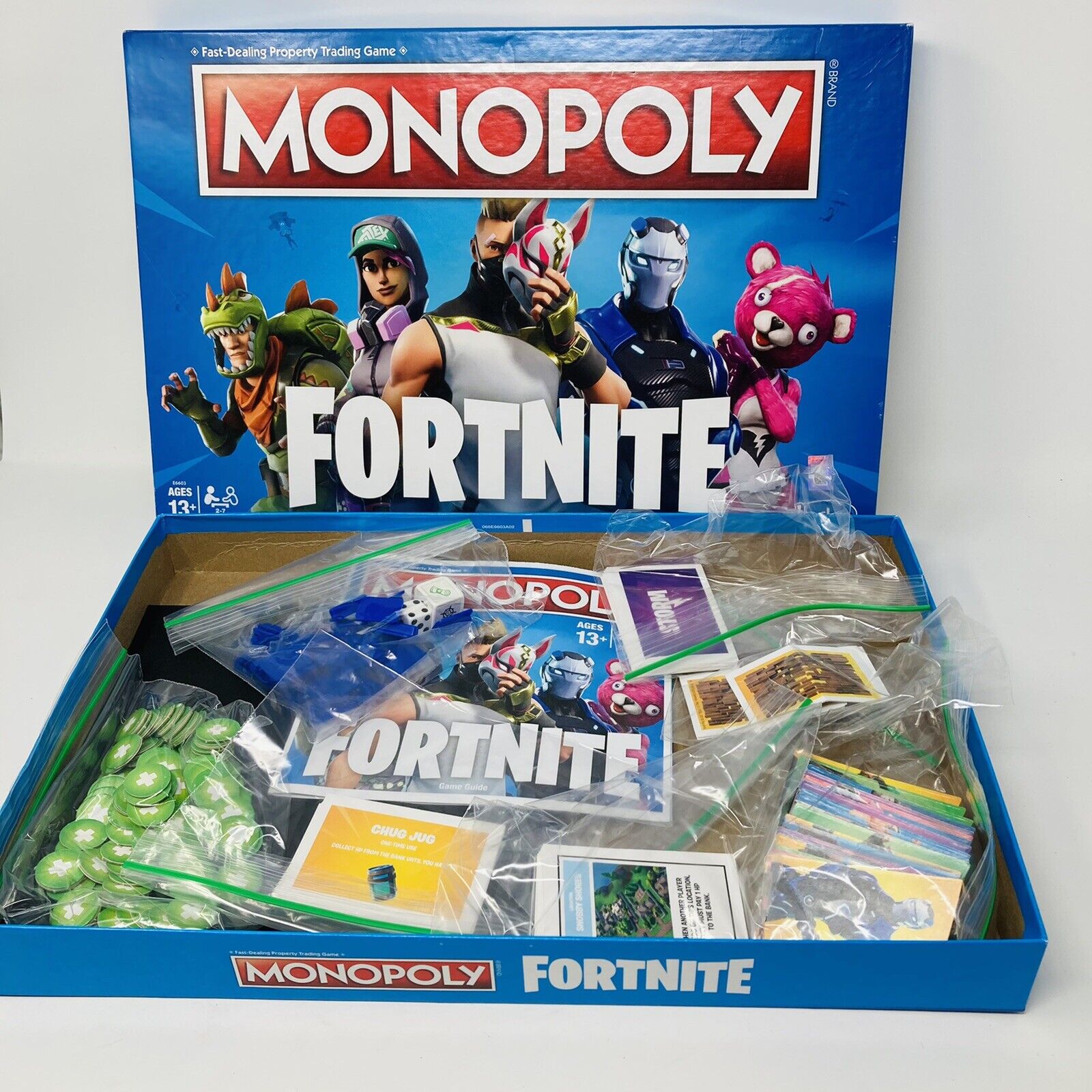 Monopoly - Fortnite Edition - board game - Epic Games / Hasbro - used