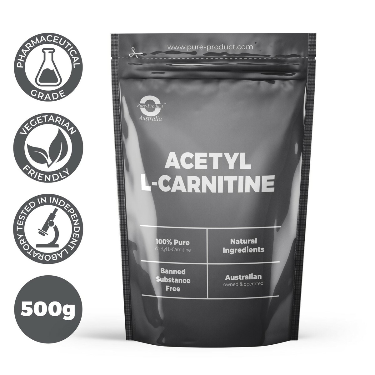 acetyl l carnitine powder 500g PURE ALCAR * PREMIUM GRADE * LABORATORY TESTED Glutathione | Modern Peptides Category_Default Category/HÄLSA & KOSTTILLSKOTT/MINERALER/KOPPPAR Flavor:Baja Splash