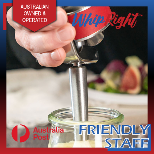 3.3L CREAM CHARGER WHIPRIGHT TITAN 2,048G PURE N2O (1 X TANK) WHIPPED