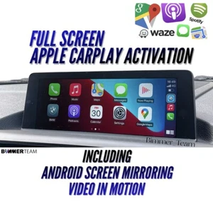 BMW Apple CarPlay Activation Mirroring VIM