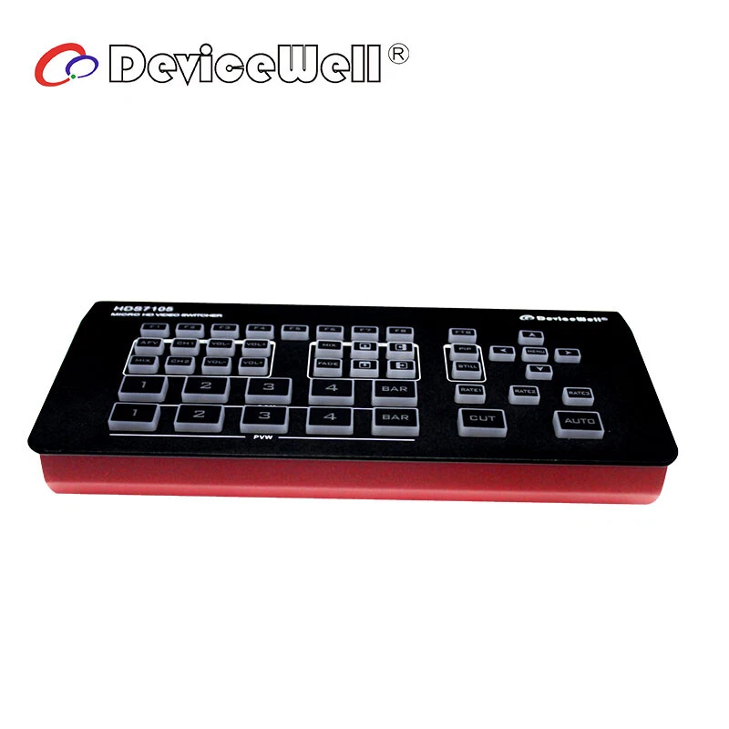 Devicewell HDS7105 Switcher 4 HDMI-compatible + 1 DP inputs 5 channel 1080P - Image 4 of 4