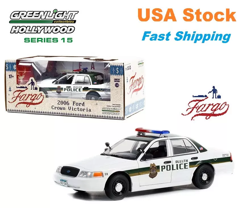 Greenlight 1:64 Orlando City Florida Police Ford Crown Victoria Loose