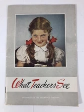 Vintage What Teachers See Booklet Metropolitan Life Insurance Company 1950s