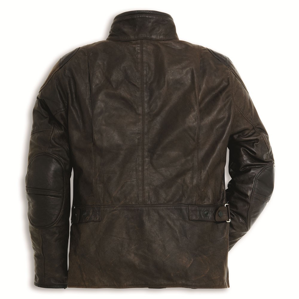 DAINESE DUCATI SCRAMBLER ジャケット Ducati Dainese Scrambler Quattro Bag Leather Jacket Braun