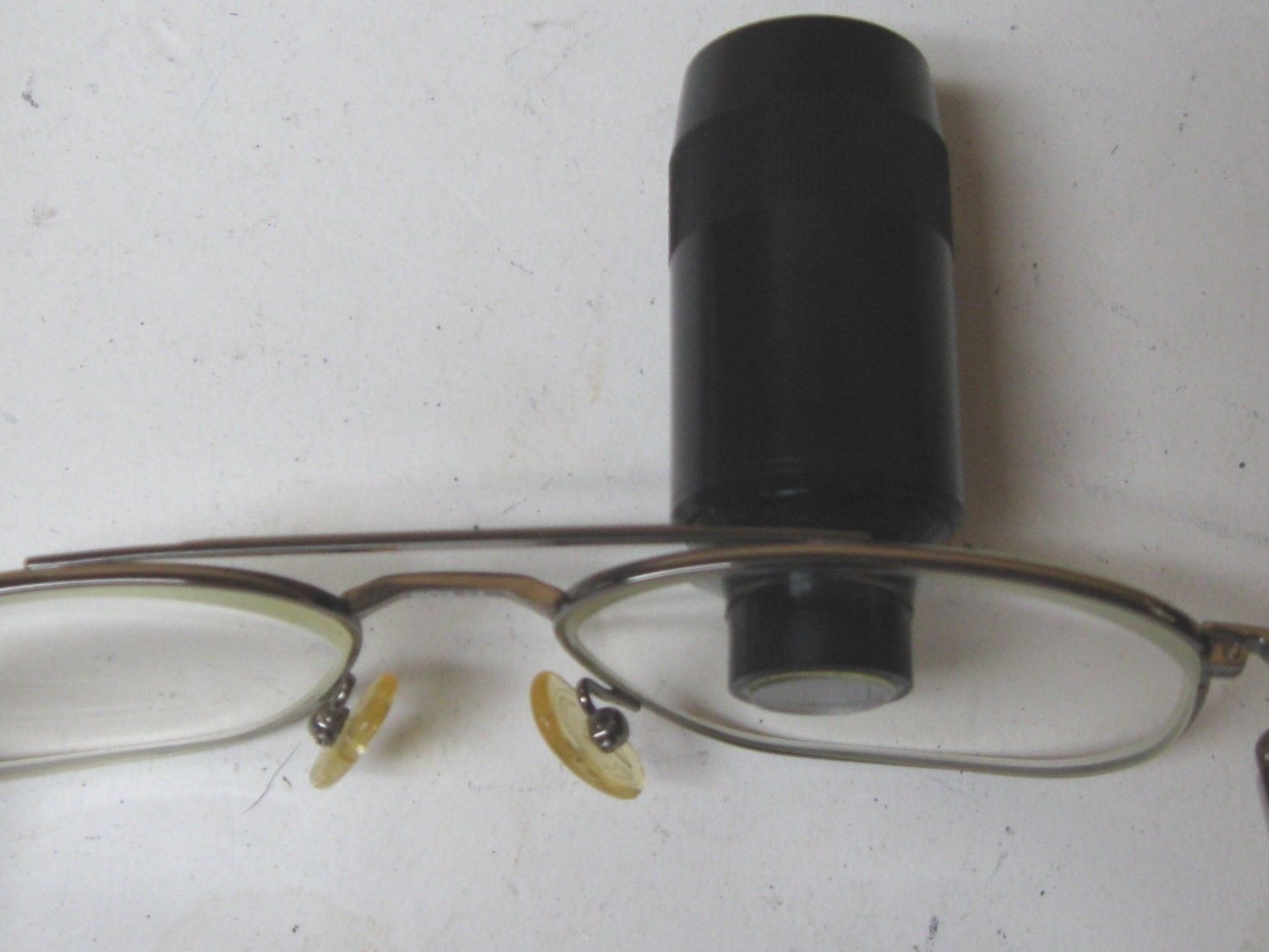 VINTAGE CHESTERFIELD 352T EYEGLASSES WITH BUILT IN MONOCULAR EUC UNIQUE eBay