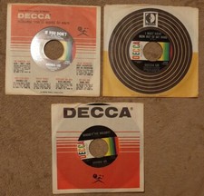 Lot of 3 Brenda Lee 45 Rusty Bells, Johnny One Time, Where's the Melody vg