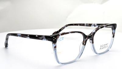 Scott Harris SH-674 C1 Sky Rectangle Womens Eyeglasses 51mm