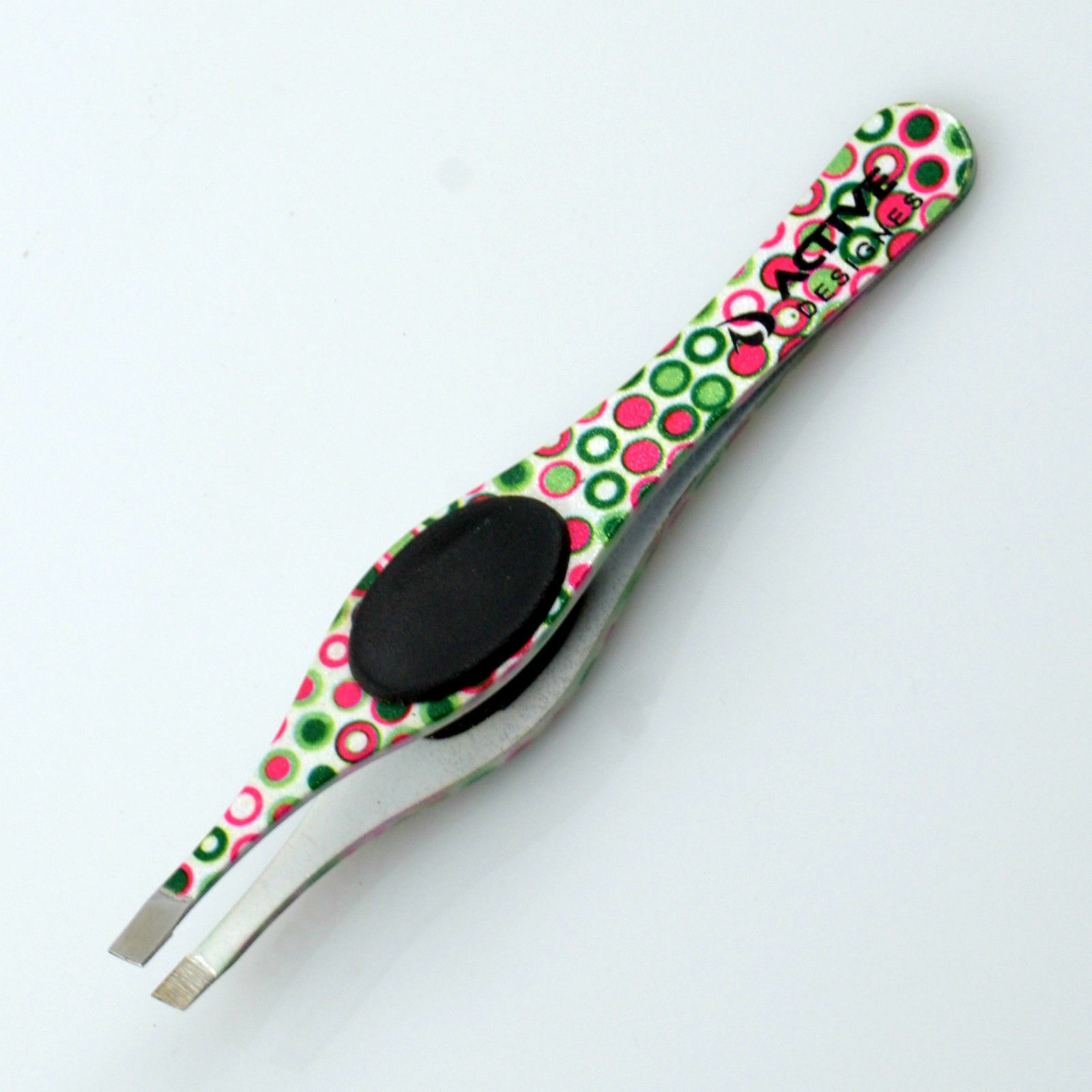 Eyebrow Grippy Tweezers Professional Slanted Tip Hair Removal Various Colours eBay