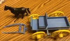 Marx 60 MM Buckboard with Horse