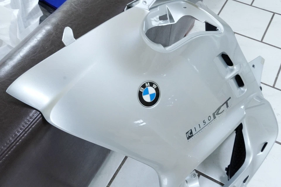BMW R 1150 RT R22 Seitenverkleidung links Seitenteil Abdeckung Cover silber 764 - Bild 2 von 4