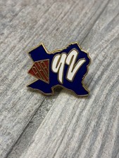 Vintage 1992 Kite Fliers Association 15Th Annual Convention Lubbock Texas Pin