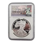 2016 W American Silver Eagle Dollar Coin NGC Pf70 Lettered Edge 30th Anniversary