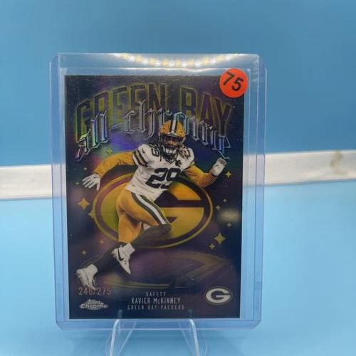 2025 Topps Chrome Xavier McKinney Base (RAW)