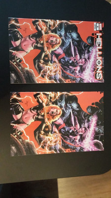 Hellions #4 Unknown Comics Jay Anacleto Exclusive Virgin Var (2 Comics) (NM/M)