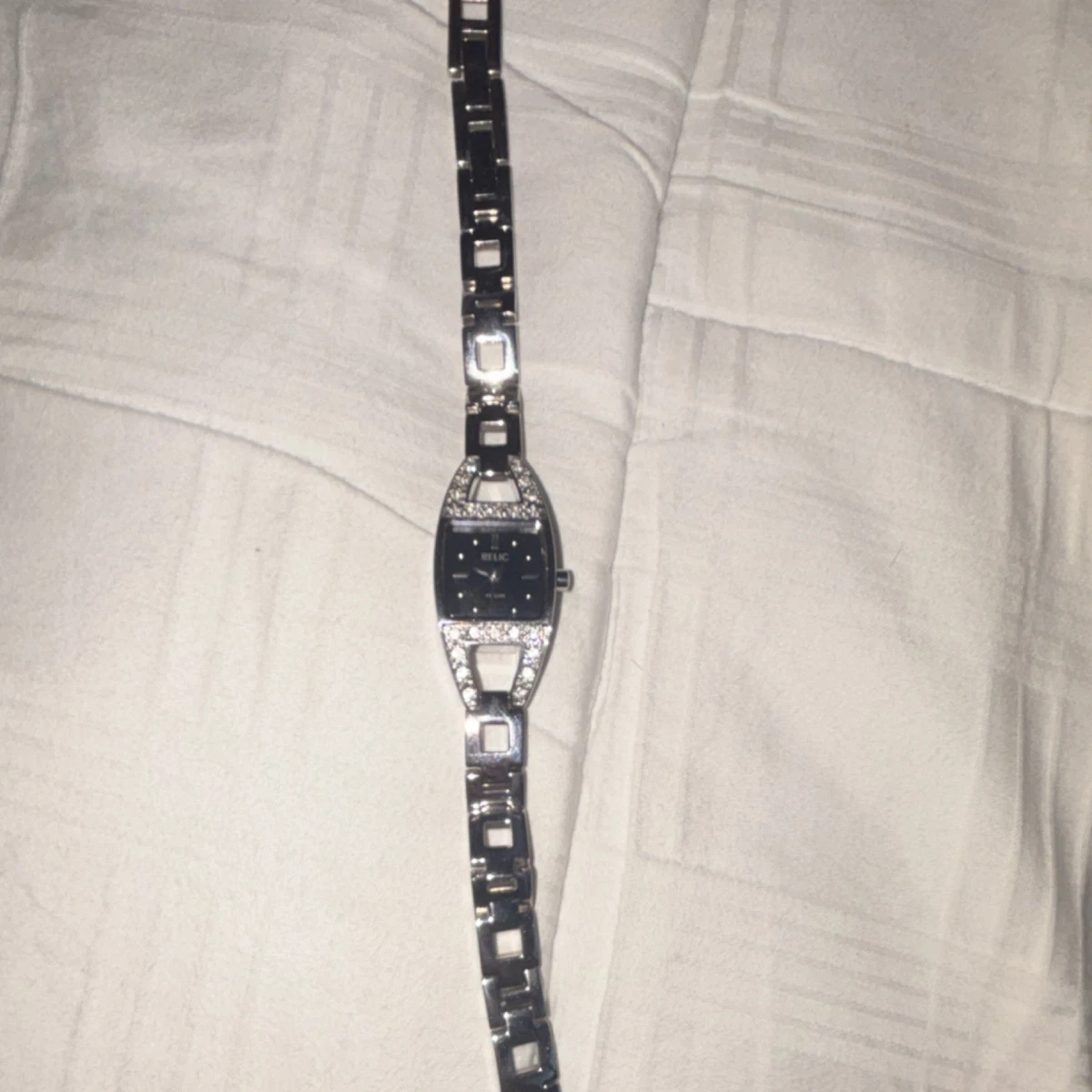 Relic By Fossil 2010s Office Siren Stainless Steel Beth 34mm Watch (VGUC) Relic by Fossil Women main image 4