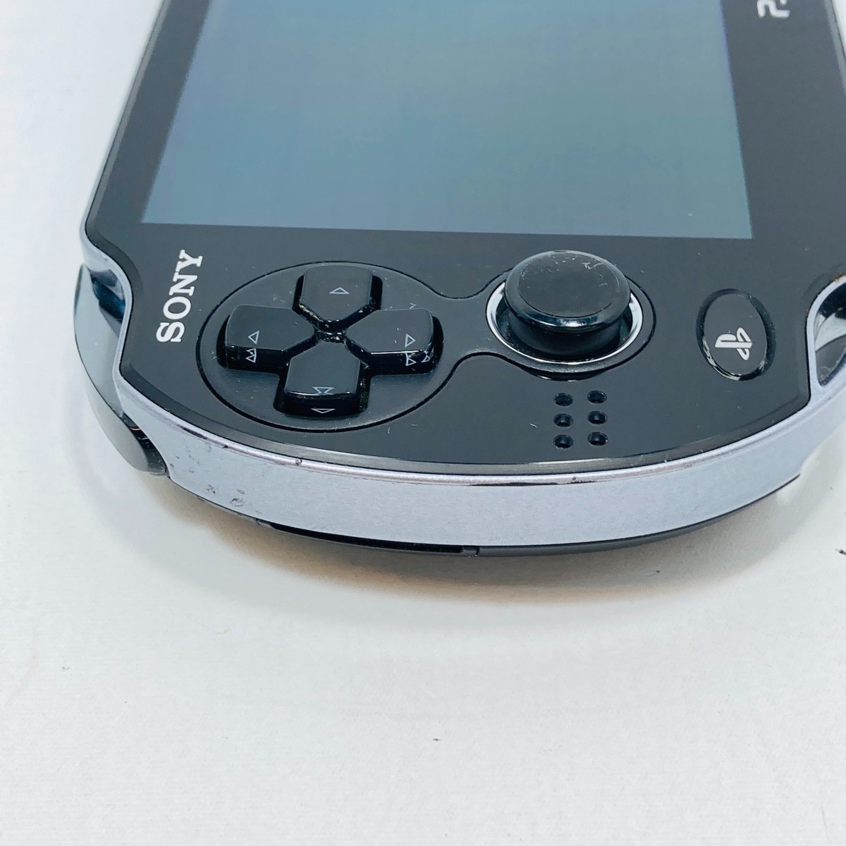 VITA　PCH-1100 EX+] SONY PS Vita PCH-1100 crystal Black Model 3G Wi-Fi