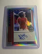 2026 Panini USA Baseball Amani Tuiasosopo Silver Auto /149 #NTS-AT