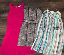 Women’s Dress Bundle Size 2 LOFT | Lace | Work | Summer | 3 Piece Lot Excellent