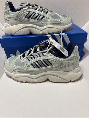 NEW in box Adidas Ozmillen Women's JI3124 Size 9 Mint Green/Navy