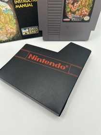 Joe and Mac (Nintendo NES, 1992) Cartridge and Manual Tested