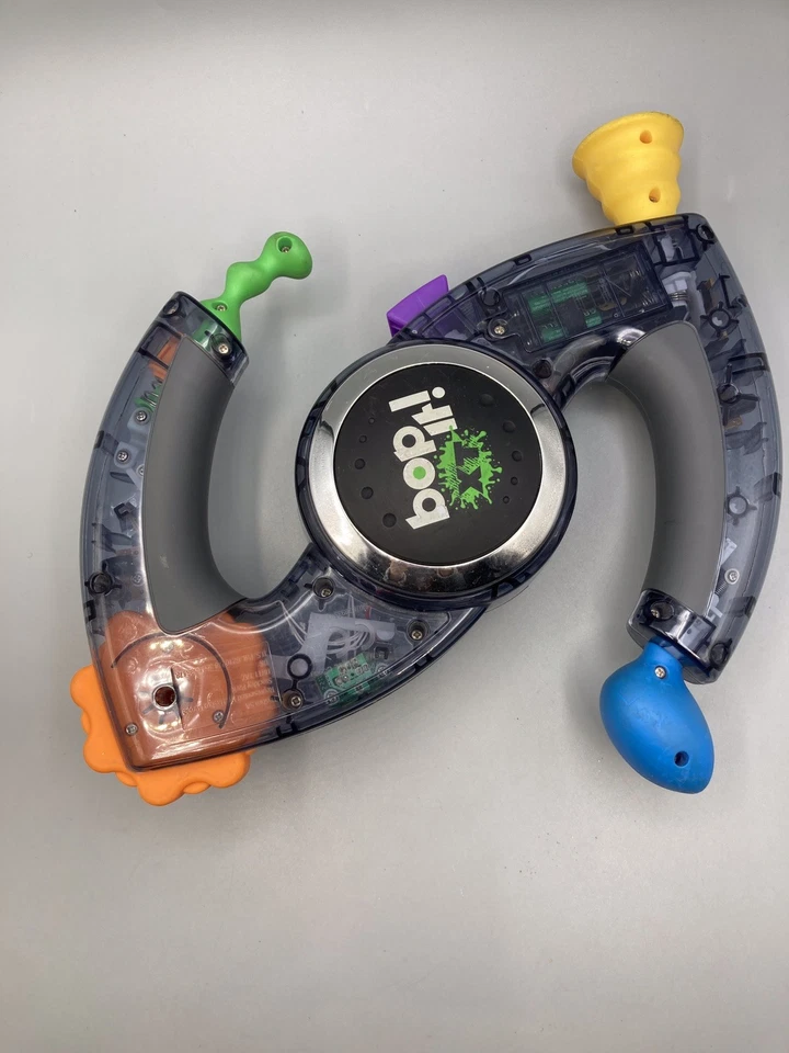 Hasbro Bop It XT Clear Black Onyx Juego Electrónico Portátil 2010 Extreme Probado Foto 2 de 4
