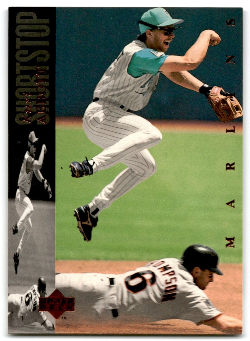 1994 Upper Deck Kurt Abbott Rookie Florida Marlins #313