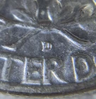 1964 D Silver Washington Quarter ($.25). Estimated Uncirculated 65. A0932.