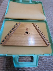 Russian Gusli 12-String Zither “Perepyolochka” Folk Instrument w/ Case