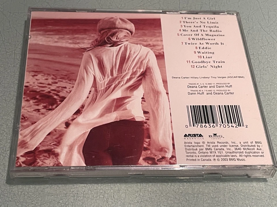 Deana Carter - I'm Just a Girl - CD Album - 2003 Arista Records/BMG Music - Image 2 of 4