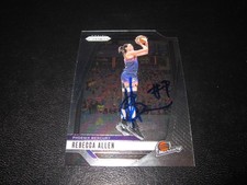 REBECCA ALLEN SIGNED AUTOGRAPHED 2024 PANINI PRIZM WNBA CARD # 124