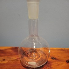 PYREX 4080-500 Florence Flat Bottom Long Neck Boiling Flask 24/40 joint 6pk new