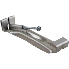Spectra Hidden Gutter Hanger Brackets w/Screws Aluminum 5" K Style, (BOX 250)