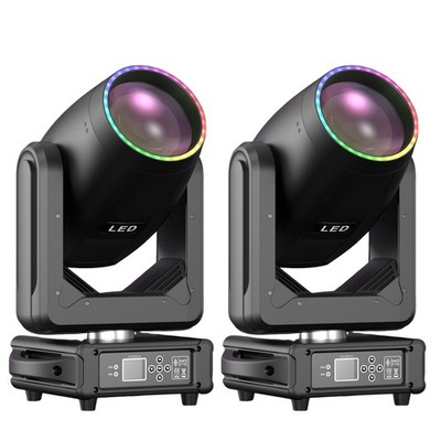2X 350W LED Beam Moving Head Spot 48 Prisma 18Gobo Bühnenlicht DMX DJ Partylicht