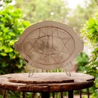 Royal Lace Pink Depression Glass Hazel Atlas Vintage Serving Bowl 11”X7-3/4”