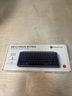 Keychron B1 Pro Ultra Slim 2.4G Wireless Keyboard - for Windows & Mac