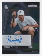 2025 Prizm LIV Thomas Pieters Signatures Auto #SIG-TPI 4Aces