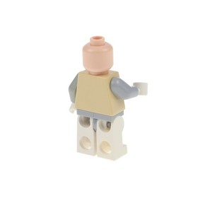 1x Lego Minifigure Star Wars Hoth Rebel Beige Legs White 7666 7749 sw0252 sw0167