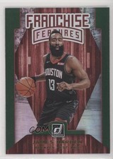 2019-20 Panini Donruss Franchise Features Green Flood James Harden #26 03db