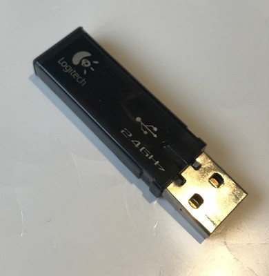 Logitech 2,4 GHz USB-Empfänger für Akku-Maus V400 (M/N:C-UW34; P/N: 831574)