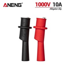 1 Pair Alligator Crocodile Test Clip Clamp for Multimeter Tester Probe Crocodile