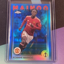 2024-25 Topps Chrome Blue Prism /150 Kobbie Maino #29
