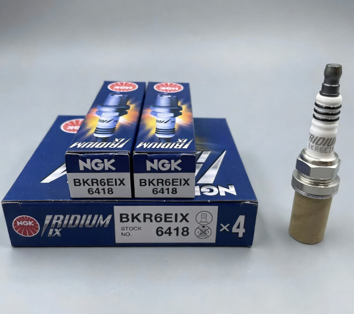 4 Pack Genuine NGK 6418 Iridium IX Spark Plugs BKR6EIX for BMW For Audi For VW
