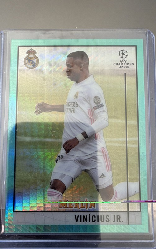 2020-21 Topps Merlin Collection Chrome Uefa Champions League - Vinicius...