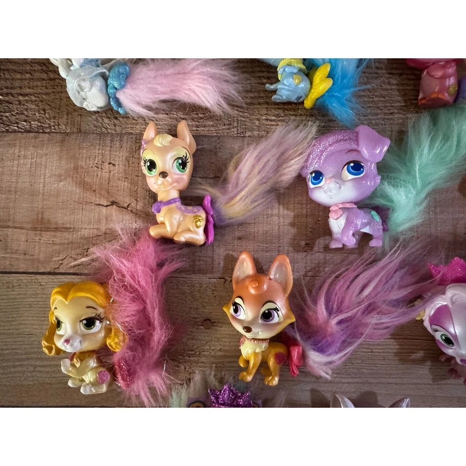 Disney принцесса дворец домашних животных фигурка / игрушка меховой хвост Crown друзей лот из 11 - Изображение 4 из 4