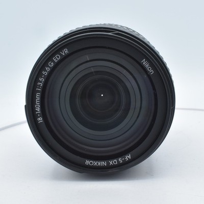 Nikon AF-S DX Nikkor 18-140mm f/3.5-5.6 G ED IF VR Autofocus APS-C Lens, Black