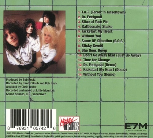 MÖTLEY CRÜE - DR.FEELGOOD (30TH ANNIVERSARY) CD NEU - Bild 2 von 2