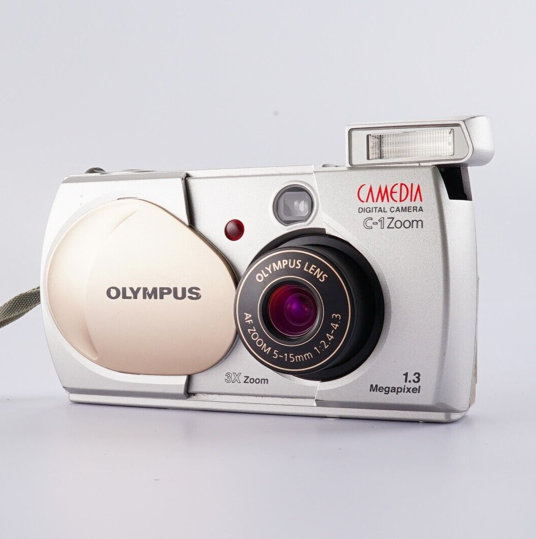 EX+++++ OLYMPUS CAMEDIA C-1 Zoom Digital Camera w/ 16MB Smart