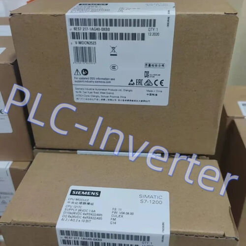 NUEVO En Caja Siemens 6ES7217-1AG40-0XB0 6ES7 217-1AG40-0XB0 Módulo CPU #G - Imagen 1 de 15