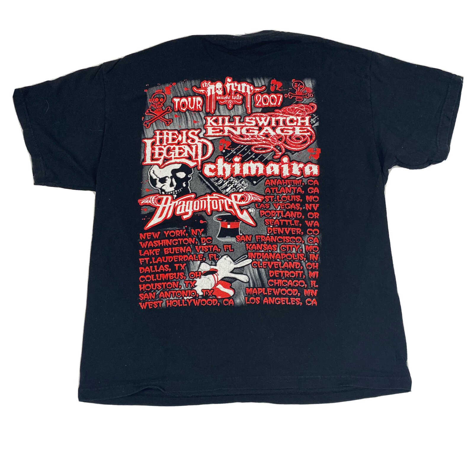 Killswitch Engage With Dragonforce 2007 Tour Blac… - image 7