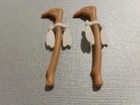 Playmobil Western - @ 2 wizard sticks with white ornamental feather